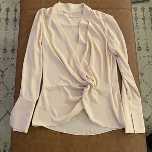 Dress shirt, size small with plunge neck line